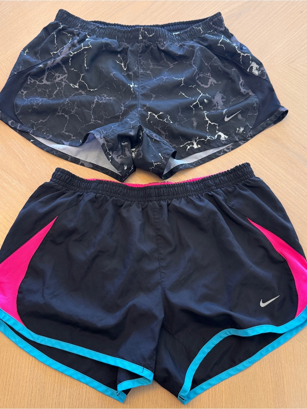 Nike Womenβs Athletic Shorts - Set of two